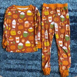 Little Sleepies Pumpkin Spice 3T